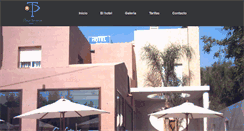 Desktop Screenshot of hotelplayaterreros.com
