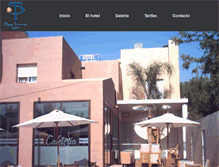 Tablet Screenshot of hotelplayaterreros.com